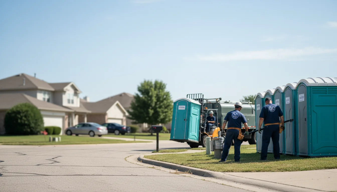 Porta Potty Rental in Ruskin, NE near me